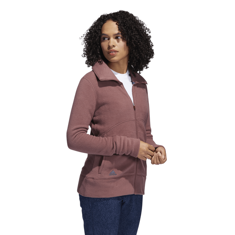 adidas Polar Fleece Full Zip Golf Jacket PGA TOUR Superstore